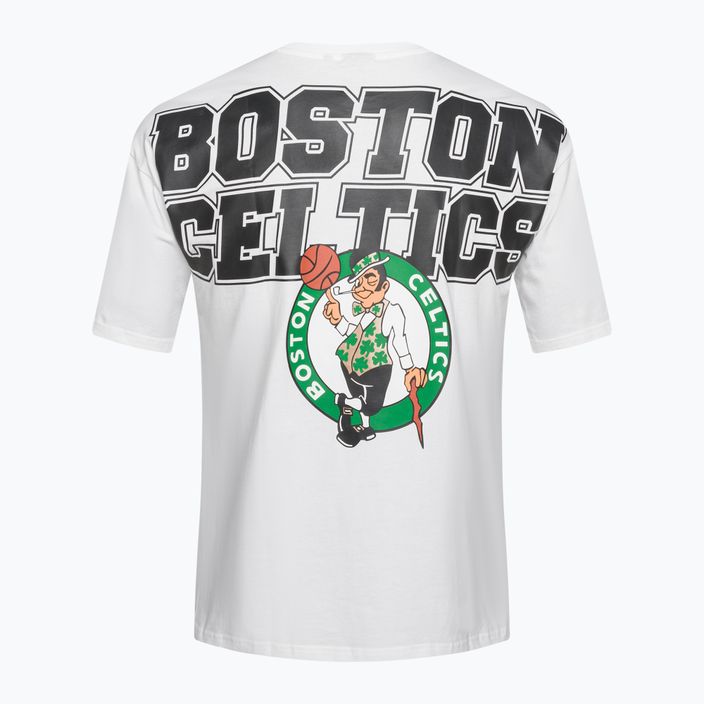 Koszulka męska New Era NBA Large Graphic BP OS Tee Boston Celtics white 9